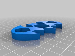 spinner batman A impressão 3d 3d print model - Mito3D