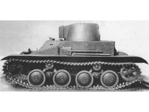 4tp polish tank vehicles tanks ww2 weapons wwii 3d print model - Mito3D