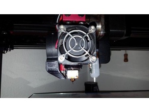 la vedova nera condotto di raffreddamento 50x15 soffiatore Stampante 3d parti tevo stampante aggiornamento 3d print model - Mito3D