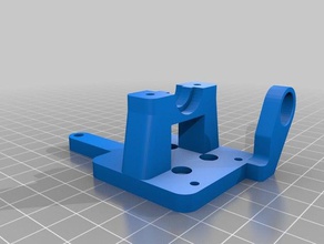 e3dmount sensor mount hypercube 3d printer parts 3d print model - Mito3D