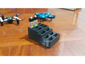 bateria li-poly titular modelos a caixa de suporte da lipo 3d print model - Mito3D