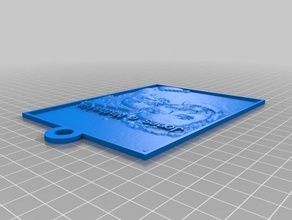 jones e nat Arte en 2d personalizado 3d print model - Mito3D