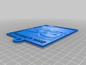 jones e nat 2d art customized 3d print model - Mito3D