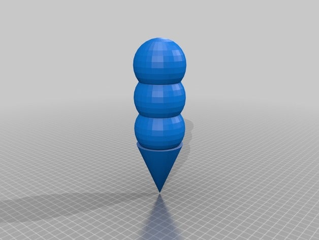 dondurma yo 3D print model - Mito3D