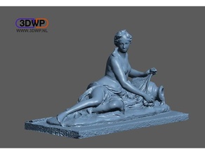 arethusa sculpture 3d scan scans & replicas greek mythology nymph photogrammetry statue 3d print model - Mito3D