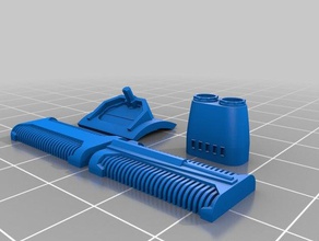 predador carrasco khogo padrão de canhão brinquedo & acessórios para jogos 3d print model - Mito3D