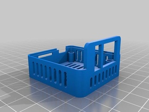 housing nanopi neo without heatsink electronics case 3d print model - Mito3D