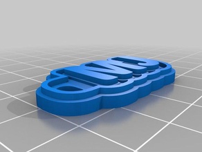 mj Schlüsselbund Schlüsselanhänger kundengebundene 3d print model - Mito3D