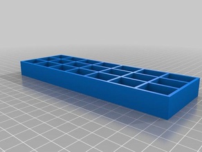 my customized pill box kelly containers 3d print model - Mito3D