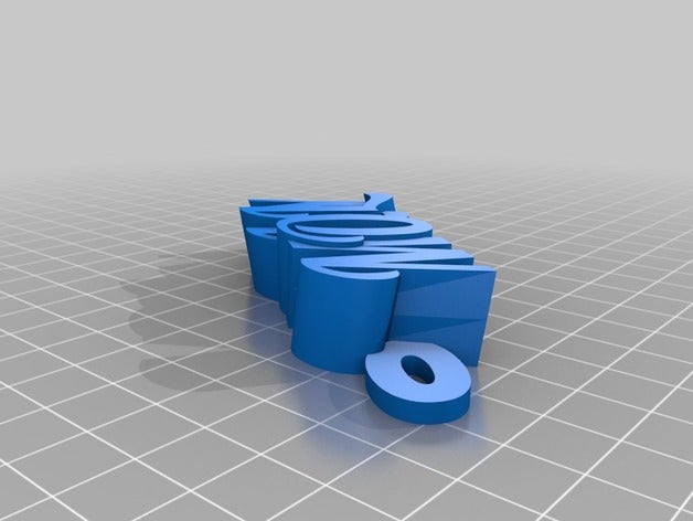 molly Anahtarlık özelleştirilmiş 3D print model - Mito3D