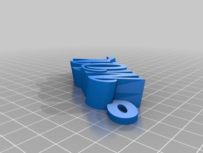 molly Schlüsselanhänger kundengebundene 3d print model - Mito3D