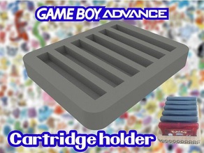 game boy advance gba 6x cartridge holder stand toy & game accessories cartridge gameboy advance gameboy advance sp gba stand