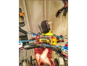 xhover r5x gopro sessão de montagem hobby drone fpv a monte quadcopter corrida 3d print model - Mito3D