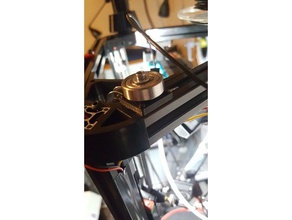 vertical spool holder - 2020 mount remixed 3d printer parts 3d print model - Mito3D