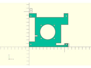 fan-Schild-Fall-Kontroll-board zribv2 v3 3d-Drucker Teile 3d print model - Mito3D