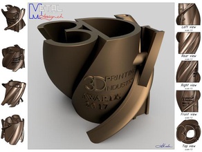 troph e 3 dpi office 3d print model - Mito3D
