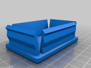 meine angepasste Stuhl-Fuß-Rohr end-Kappe Ersatz-Teile kundengebundene 3d print model - Mito3D