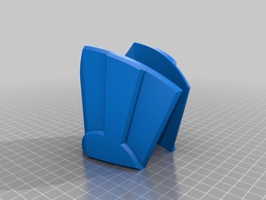 storm trooper-hand-Platten 3d-drucken 3d print model - Mito3D