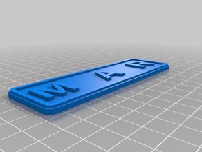 mar Anahtarlık özelleştirilmiş 3d print model - Mito3D