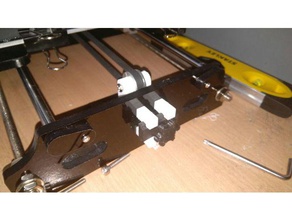 tronxy p802e y belt tensioner 3d printer parts y-axis axis 3d print model - Mito3D