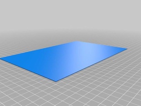 placa de cama experimental Impressora 3d acessórios 3d print model - Mito3D