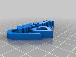 antonia organização personalizado 3d print model - Mito3D