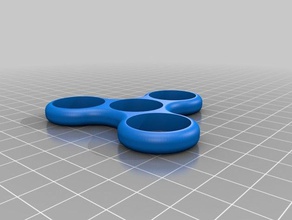 clássico fidget giratório brinquedos & games edc brinquedo edc, tri mão spinner 3d print model - Mito3D