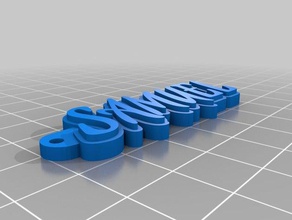 samuel llaveros personalizado 3d print model - Mito3D
