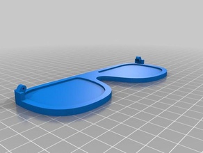 il mio personalizzato shutter shades occhiali su misura 3d print model - Mito3D