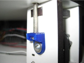 tensioner rostock max v2 3d printer parts belt upgrades 3d print model - Mito3D