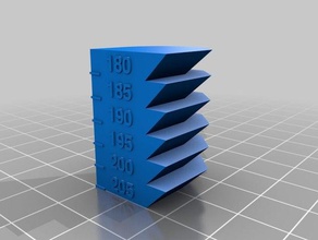 personalizable calor de la torre La impresión en 3d las pruebas heattower el temperatura 3d print model - Mito3D