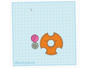 onore valkyrie fidget La stampa 3d spinner 3d print model - Mito3D
