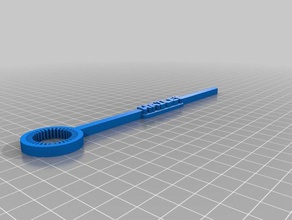 bubble wand long small toys & games customized 3d print model - Mito3D