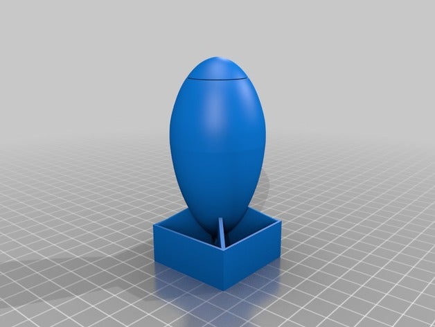 fat man accessoires de jeu la bombe le nucléaire 3D print model - Mito3D