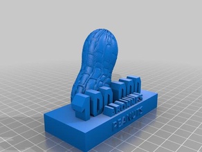 trophee 100 000 k peanuts 3d printer accessories lv3d teamlv3d 3d print model - Mito3D