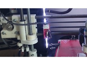 o fim do suporte parar de x Impressora 3d peças itopie nal curso 3d print model - Mito3D