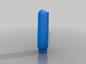 my customized beer tap handle kitchen & dining 3d print model - Mito3D