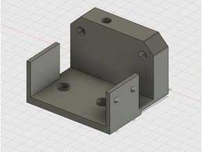 wanhao d6 extruder pcb holder 3d printer parts 3d print model - Mito3D