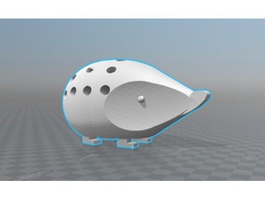 riccio portapenne strumenti di disegno 3d print model - Mito3D