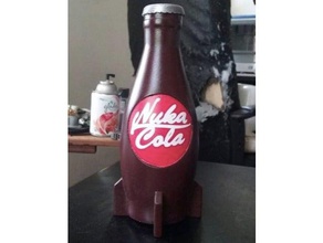 fallout 4 - nuka cola bottle props 3d print model - Mito3D