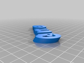 özelleştirilmiş iamburny benim carmen organizasyon 3d print model - Mito3D