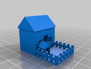 Haus Haushalt arc Architektur 3d print model - Mito3D