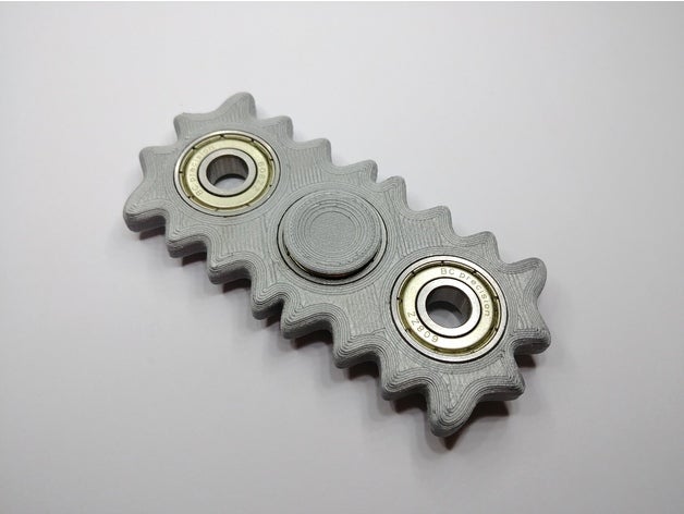 2 pianeta spinner zig zag giocattolo & accessori di gioco fidget fidget-giocattolo agitarsi fidgetspinner mano filatori filatura i giocattoli 3D print model - Mito3D