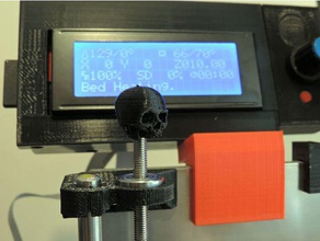 de salir adelante la impresión en 3d - prusa z-eje cráneo puntero Impresora accesorios i3 el z-alineación los ejes 3d print model - Mito3D