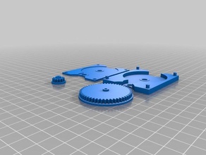 paramétrique de la boîte vitesses module pièces les engins engrenages le openscad scad 3d print model - Mito3D