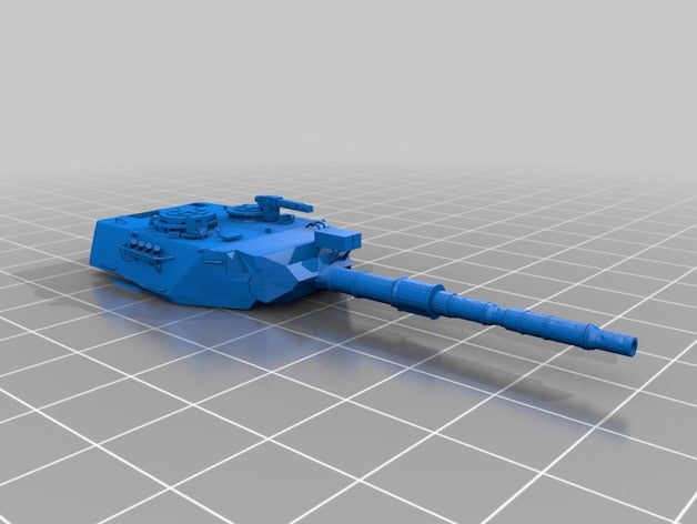 leopard 1 remix jeux 3D print model - Mito3D