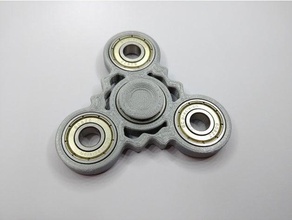 3 fidget spinner Yıldırım gezegen oyuncak & oyun aksesuarları fidget-oyuncak kıpırdanmayı fidgetspinner el spinners iplik 3d print model - Mito3D