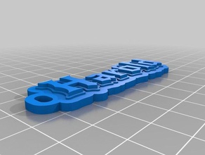 harold llavero llaveros personalizado 3d print model - Mito3D