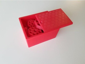 kayar kapaklı kutu araç sahipleri & kutusu 3d print model - Mito3D