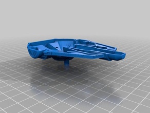 star wars yt-2000 araç yt2000 heykelcik 3d print model - Mito3D